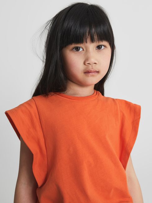 Jude Jr Junior Ruffle Shoulder T-Shirt