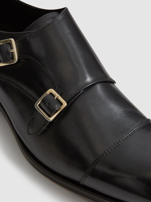 Rivington Leather Monk Strap Shoes