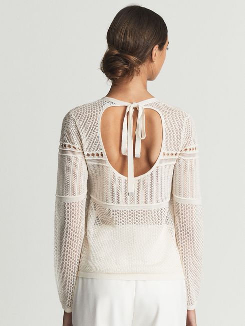 Eliana Lace Crew Neck Jumper