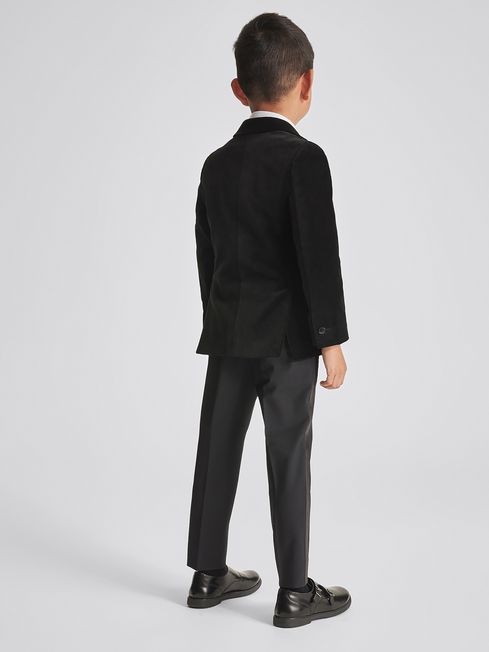 Ace Single Breasted Velvet Blazer