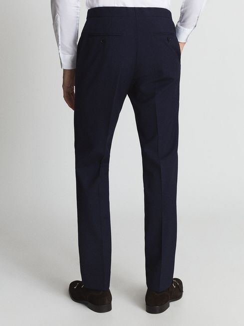 Bold Slim Fit Wool Trousers