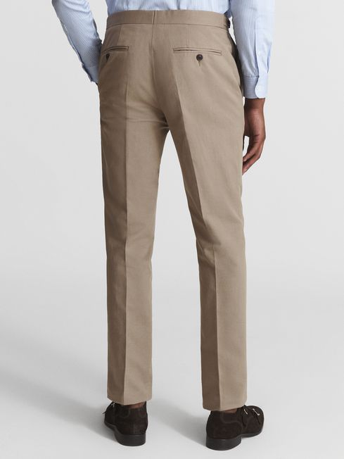 Train Cotton Slub Formal Trousers