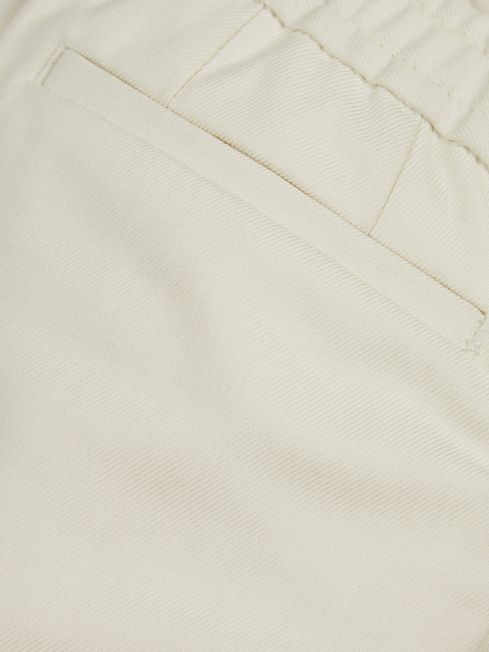 Brighton Casual Cropped Tapered Trousers