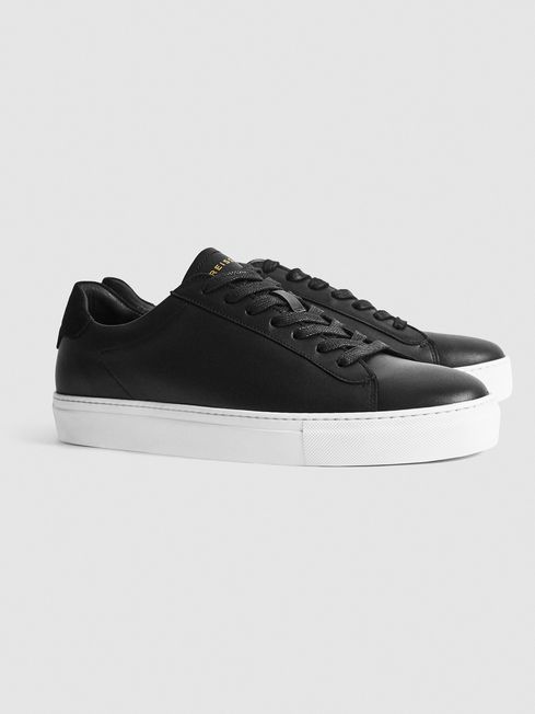 Finley Leather Trainers