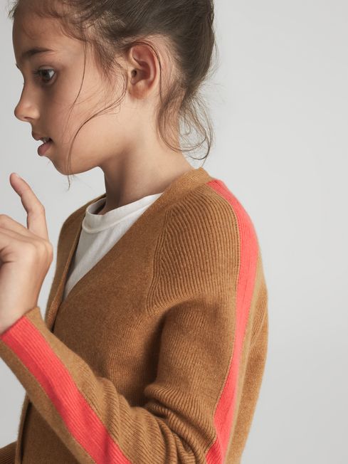 Amelia Colourblock Cardigan