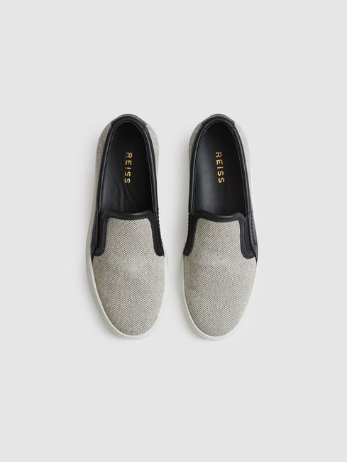 Luca Slip On Suede Slip-On Trainers