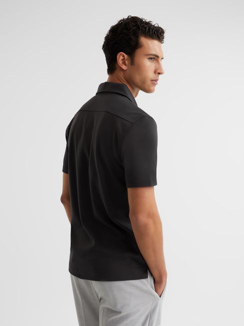 Alfie Half Zip Polo T-Shirt