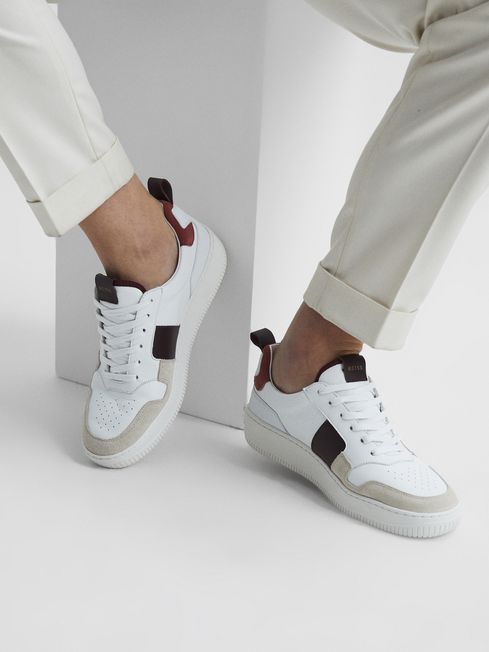 Aira Low Top Leather Trainers