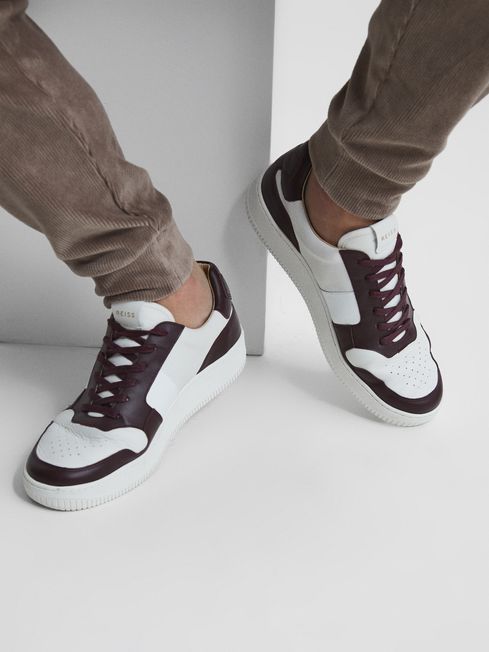 Aira Low Top Leather Trainers