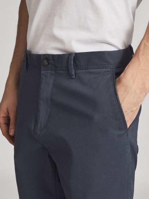 Pitch Washed Slim Fit Chinos
