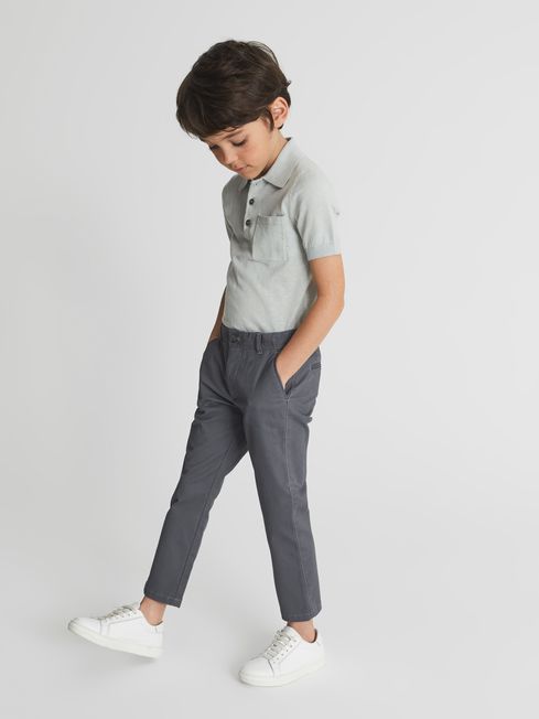 Pitch Junior Slim Fit Casual Chinos