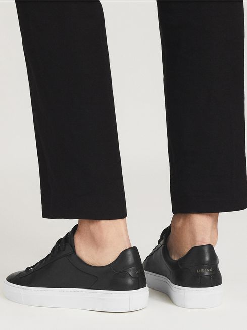 Finley Leather Trainers