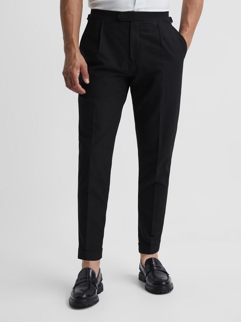 Lead T Seersucker Mixer Trousers