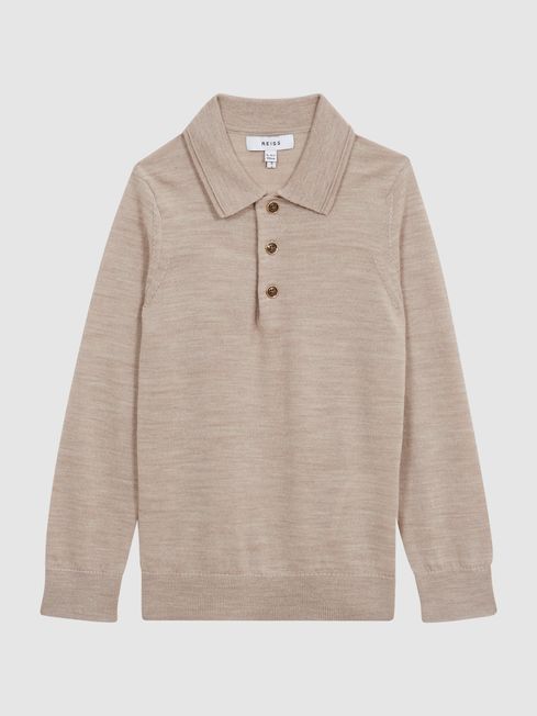 Trafford Merino Wool Polo Shirt