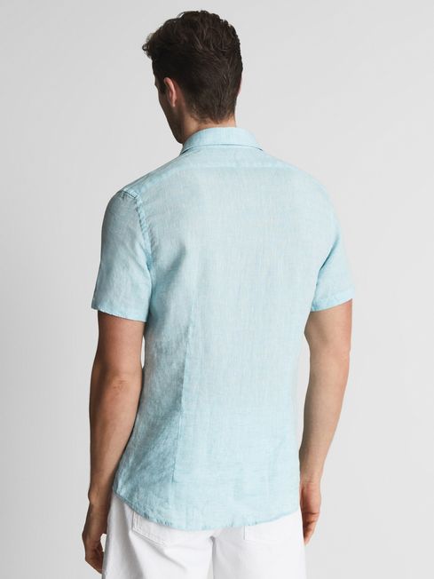 Holiday Linen Slim Fit Shirt