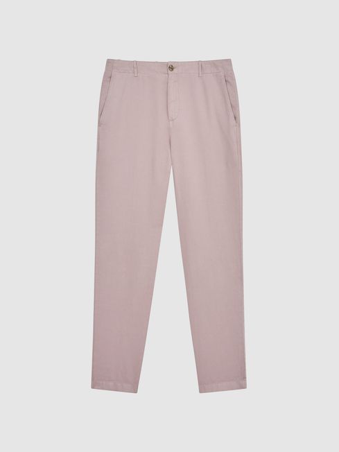 Truce Cotton Linen Blend Casual Trousers