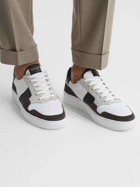 Aira Low Top Leather Trainers