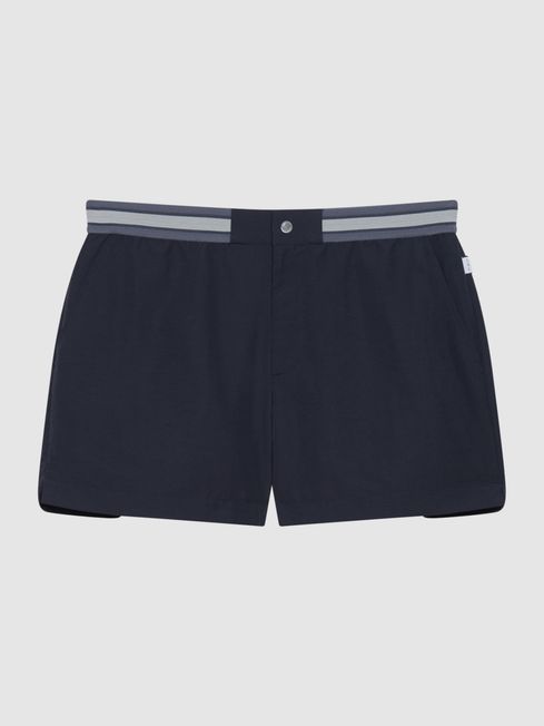 Sunseeker - Che Contrast Waistband Swim Shorts