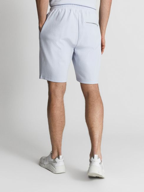 Norton Textured Drawstring Jersey Shorts