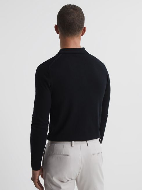 Trafford Reiss Trafford Merino Wool Polo Shirt