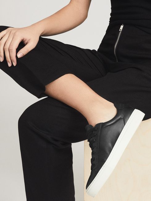 Finley Leather Trainers