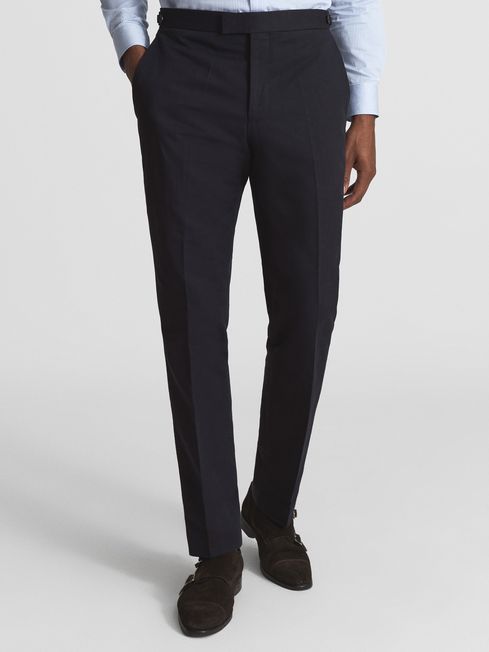 Class Cotton Slub Formal Trousers