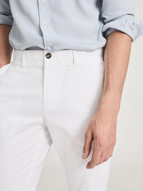 Pitch Washed Slim Fit Chinos