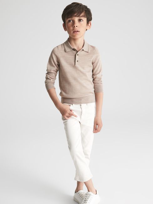 Trafford Merino Wool Polo Shirt