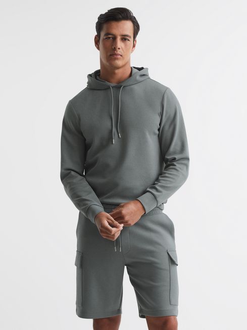 Oliver Interlock Jersey Cargo Shorts