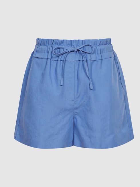 Macey Linen Pull On Shorts