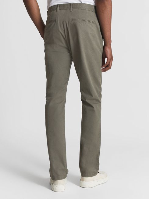 Pitch Washed Slim Fit Chinos
