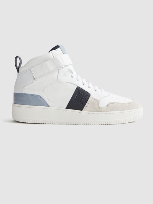 Aira High Top Leather Trainers