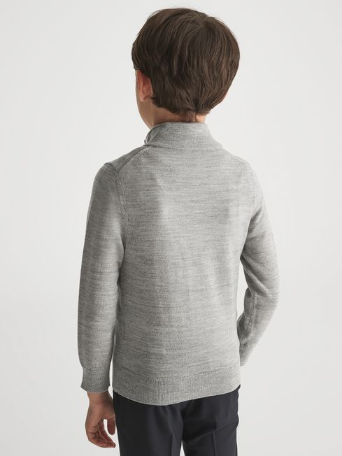 Blackhall Junior Zip Up Knitted Jumper
