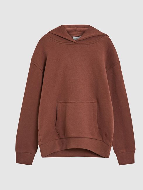 Alexander Junior Oversized Cotton Jersey Hoodie