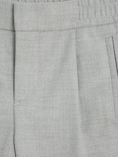 Brighton Casual Cropped Tapered Trousers