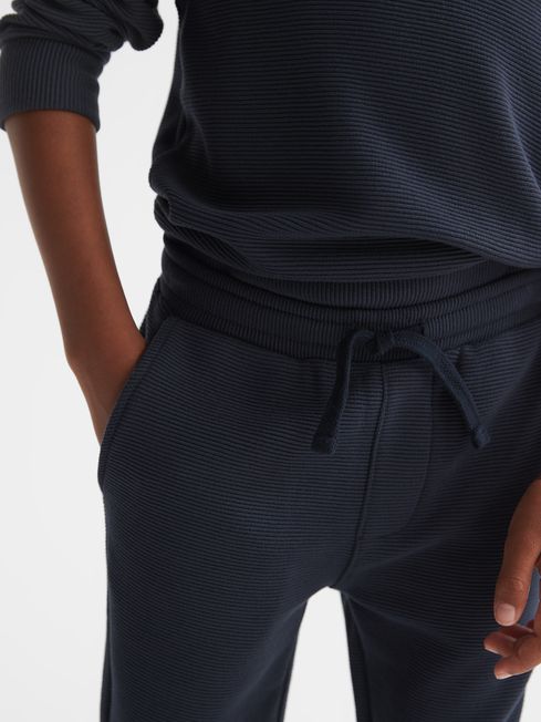 Clyde Ribbed Jersey Joggers