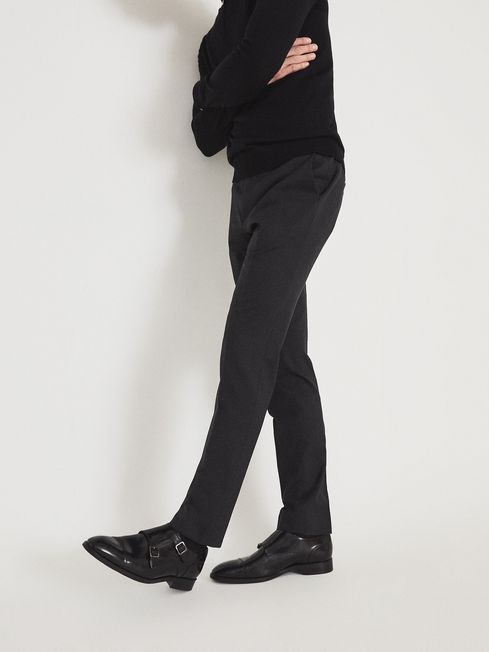 Rivington High Shine Leather Monk Strap Shoes
