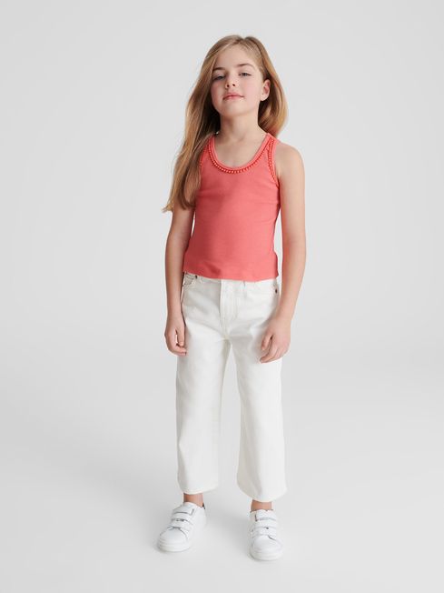 Violet Jr Junior Trim Detail Vest