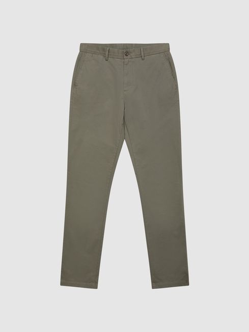 Pitch Washed Slim Fit Chinos