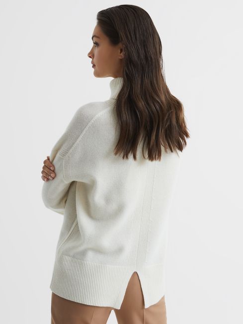 Sarah Cashmere Blend Roll Neck Jumper