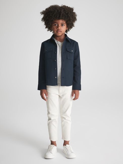 James Jersey Textured OverShirt