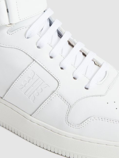 Aira High Top Leather Trainers