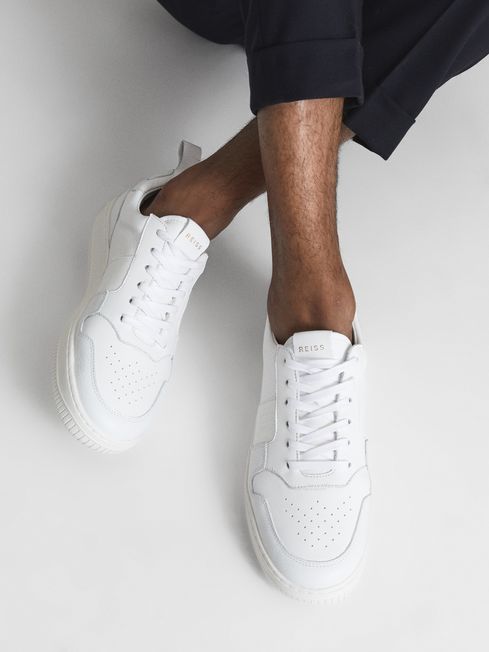 Aira Low Top Leather Trainers