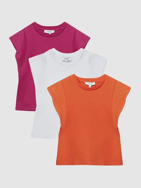 Jude Jr Junior Ruffle Shoulder T-Shirt