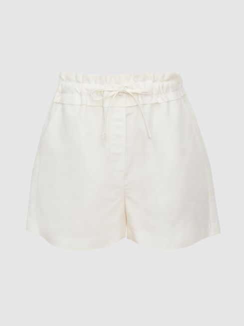 Macey Linen Pull On Shorts