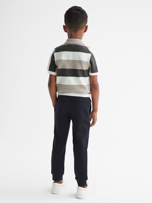 Herald Half Zip Colourblock Polo T-Shirt