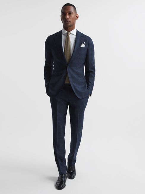 Ancroft Prince of Wales Check Mixer Trousers