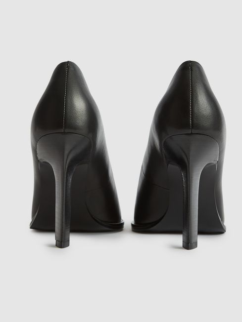 Ada Court Leather Court Shoes