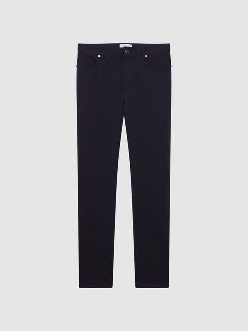 Nubury Jersey Slim Fit Chino Trousers