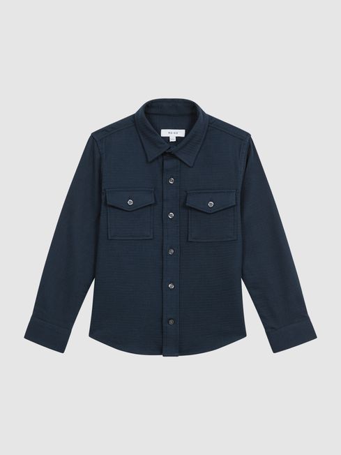 James Jersey Textured OverShirt